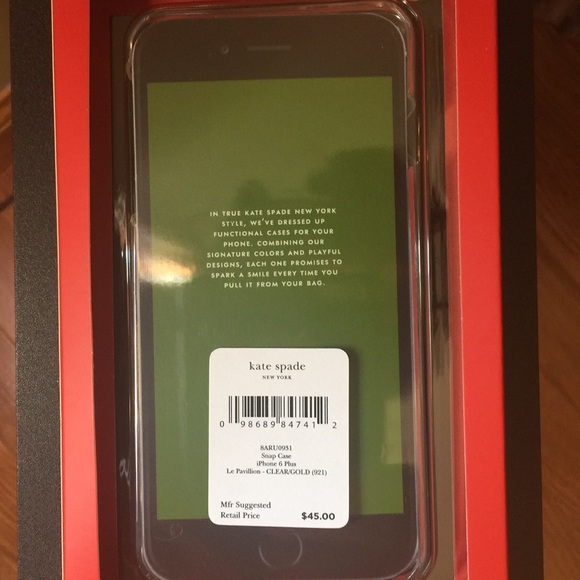Kate Spade Le Pavilion iPhone 6 Plus/6s Plus Case - Picture 3 of 3